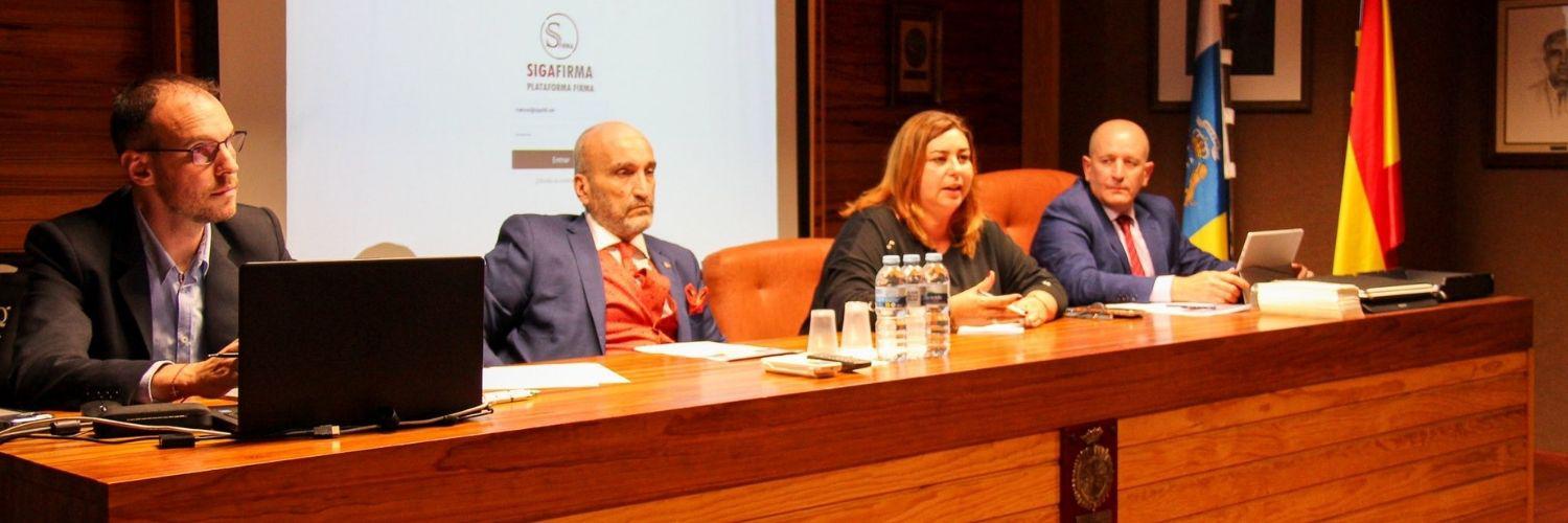 Los gestores administrativos de Tenerife se forman en SigaFirma