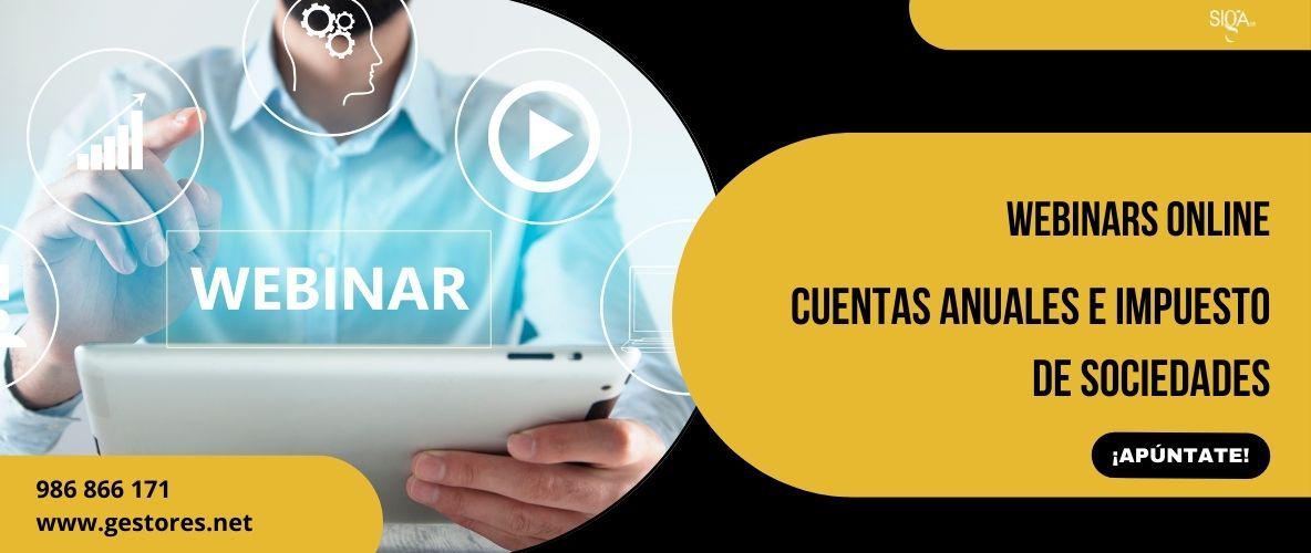 Webinar: Cuentas anuales e Impuesto de Sociedades