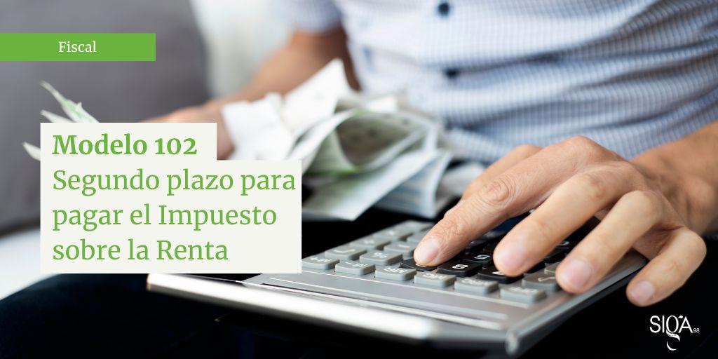 Hasta el día 7 de noviembre de 2022 puedes fraccionar el pago del modelo 102