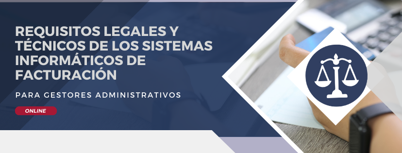 Webinar | "Requisitos legales y técnicos de los sistemas informáticos de facturación"
